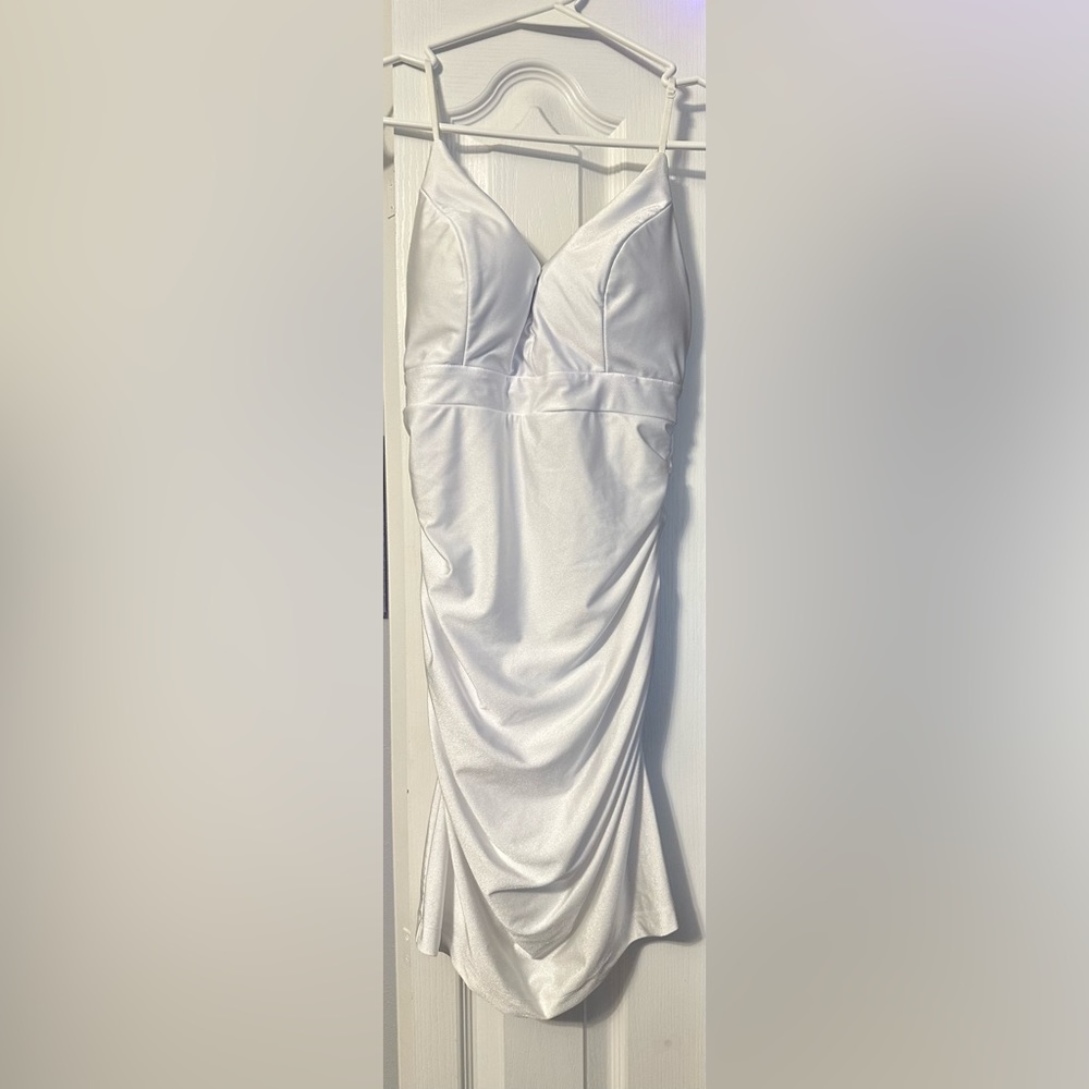 white small windsor dress worn once